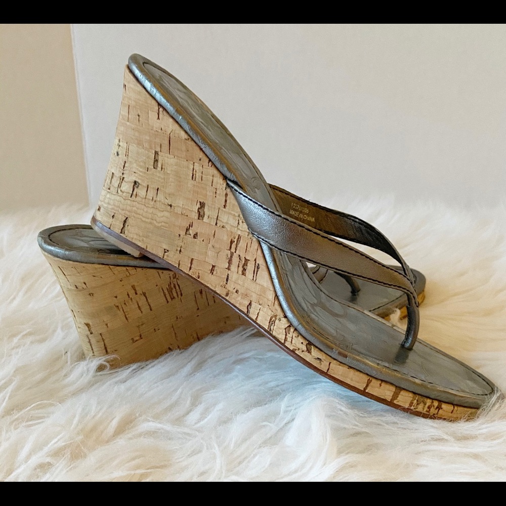 Coach Lannie Sandals size 8 - Picture 6 of 7